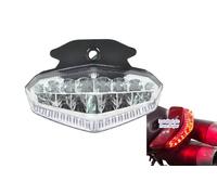 Feu Arrière LED avec Indicateurs de Direction pour Ducati 2008-2009 Hypermotard 1100 / 1100S (transparent)