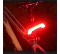 Feu Arrière Led Cob Rechargeable Usb Pour Vtt, Voyant De Sécurité Pour Bicyclette