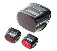 Feu arrière LED de plaque d'immatriculation pour moto Harley Cross Bones Road King Road Glide Sportster 1200 883