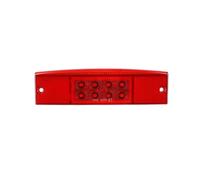 Feu ArrièRe LED Feu Arrière Frein LED Feu Course pour Polaris pour Ranger 400/500/ 570/800 2011 2012 2013 2014 2015 2016 2017 1/2 Pièces Voiture Feux Arriere(1pc Red Shell)