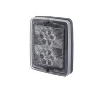 HELLA Feu clignotant - LED - 12V - Montage encastré/vissé - ADR/GGVS - Couleur du voyant: limpide - Câble: 100mm - Fiche: Fiche plate - arrière - Quantité: 1 - 2BA 013 236-181