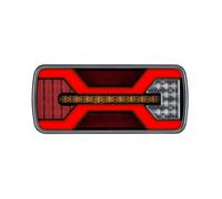 Feu arrière LED KAMAR X-SPIDER L2424, 5 fonctions, universel