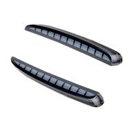 Feu Arrière LED Multifonction Pare-chocs Arrière, Feu Antibrouillard Ampoule Automatique Réflecteur Feu Stop Pour Civic Hatchback 2016 2017 2018 Feux Brouillard Conduite(Smoked Lens)