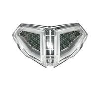 Feu Arrière LED Pour Motos Pour 848 2007 2014 1098 1198 Feu Stop Clignotant Clignotants(WHITE)