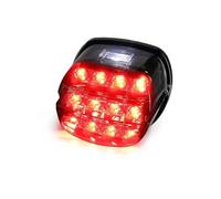 Feu Arrière LED Pour Motos Pour Dyna Pour Softail Pour FXSTB Pour Road King Pour Night Train Arrière Frein(Red)