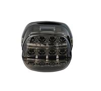 Feu Arrière LED Pour Motos Pour Dyna Pour Softail Pour FXSTB Pour Road King Pour Night Train Arrière Frein(Black)