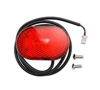 Feu Arrière Led Pour Xiaomi Scooter 5 Max / 5 Pro Avec Kit De Fixation Noir / Rouge