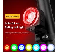 Feu Arrière Led Réglable Pour Vtt Et Vélo, Charge Usb, Étanche À La Pluie, Avertissement De Sécurité, Feux Arrière De Bicyclette En Plein Air, Accès Pour Cyclisme De Nuit