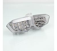 Feu Arrière Led Transparent Bike It Pour Moto Yamaha 600 Yzf R6 2003 À 2005 Neuf