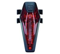 Feu arrière LED visible à 220° avec batterie Li-ion rechargeable par micro USB