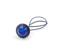 feu arrière Lot 2 Feux Position Latéraux À LED 12 V 24 V Pour Camion Remorque Camion Feu Arrière 3/4"(2pcs Blue)