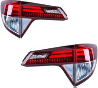 Feu arrière, lumière LED, signal dynamique, ROUGE Une paire