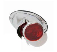 Feu Arrière Moto Pour BMW M1 M1M M1S M72 R12 R75 R51 R61 R66 R71 K750 Feu Arrière Moto Feu Freinage Sidecar Garde-boue Arrière Garde-boue Feux Arrière Moto(Argent)