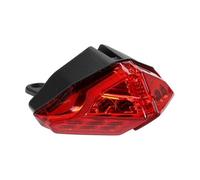 Feu arrière Moto pour Ducati 848/Pour Evo 1098/S/R pour Bayliss 1198 S SP R Corse Frein Clignotant Indicateur Feu Arrière LED Feu Arrière Intégré Feu Arrière de Frein de Moto(Red)