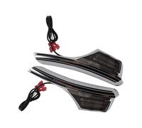 Feu arrière Moto pour Goldwing GL1800HP GL 1800 2006-2017, Feux Arrière À LED pour Moto, Clignotants, Accoudoir Passager, Lumière Décorative Feu Arrière de Frein de Moto(Noir)