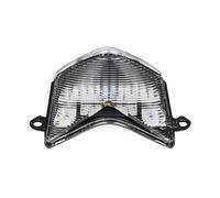 Feu arrière Moto pour Kawasaki pour Ninja ZX6R ZX6RR ZX600 Z750S 2005 2006 ZX636 Feu Arrière À LED Intégré Feu Stop Clignotants Lampe Feu Arrière de Frein de Moto(Style B Clear)