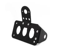 Feu arrière Moto pour Sportsters pour Bobber pour Chopper Universel pour Moto À Montage Latéral Feu Arrière Stop Support Plaque D'immatriculation Feu Arrière de Frein de Moto(Bracket)
