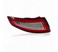 Feu Arrière Pare-Chocs Cabochon De Feux Arrière Pour 911 997 1 2005-2008 | Rouge/Noir,Gauche et Droite,Fiabilité par tous les temps(Red)