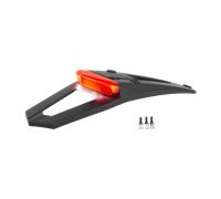 Polisport Support de plaque RSP LED 3.0 avec feu arrière Noir
