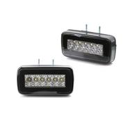 feu arrière Pour 1986-2018 Pour Benz W463 Classe G G500 G550 G55 Pour AMG G63 Feux Brouillard Pare-chocs Arrière À LED Feux Recul(Smoked Clear Lens)