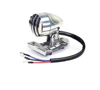 Feu arrière pour Harley Touring Cafe Racer Chopper Bobber Custom Motorcycle Universal LED à Grille en Laiton