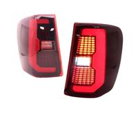Feu Arrière Pour Jeep Pour Grand Pour Cherokee MK2 WJ 1999-2001 2002 2003 2004 Feu Arrière Frein Brouillard Clignotant Feux Arrière À LED Paire Feux Arrière(Pair Red)