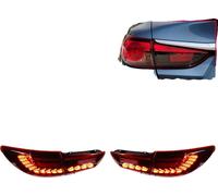 Feu arrière pour Mazda 6 Atenza, Lumière LED claire, Matériau PP durable, Rouge