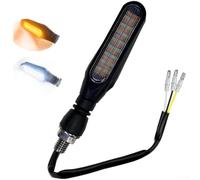 Feu Arrière pour moto Séquentiel 36 LED E24 Étanche Feu Arrière(B) | Certification E24, flux séquentiel jaune, 36 LED haute intensité, étanche IP65, usage routier