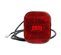Feu Arrière pour Trottinette Segway F2 / F2 Plus / F2 Pro LED avec Câble 98 cm Ninebot Noir / Rouge