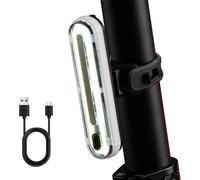 Feu Arrière Pour Vélo Rechargeable Usb-Super Lumineuse Lampe Arrière Vélo À Led Se Clipse Aisément Pour Servir D¿Eclairage Arriere Rouge Pour Une Sécurité Optimale À Vélo.[R32]