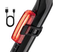 Feu Arrière Pour Vélo Rechargeable Usb-Super Lumineuse Lampe Arrière Vélo À Led Se Clipse Aisément Pour Servir D¿Eclairage Arriere Rouge Pour Une Sécurité Optimale À Vélo.[R33]