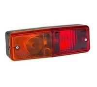 OC-PRO FEU Arrière Rectangulaire 3 Fonctions - Camion - Feu Rouge, Stop, Clignotant