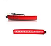 Feu arrière Réflecteurs Pare-chocs Arrière Pour Chevrolet Pour Traverse Pour Acadia Denali Fonctionnant Comme Antibrouillard Frein Feux arriere(Red Lens)