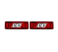 Feu Arrière Remorque pour Ford pour Transit 2.2 V363 MK8 2014 Feu Arrière Voiture Feu Stop Arrière Ensemble Feu Arrière BK31-13404-CC BK31-13405-CC Feux Remorque(La Gauche)