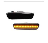 Feu Arrière Remorque pour Lexus RX300 1999-2003 12V LED Ambre/Rouge/Blanc Voiture Avant/Arrière Pare-Chocs Latéraux Clignotants Feux Élargisseurs D'aile(2pc Front Amber)
