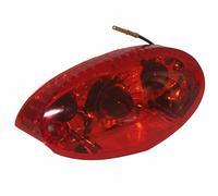 Feu arriere scoot adaptable peugeot 50 ludix rouge (homologue ce)