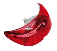 Feu arriere scoot adaptable peugeot 50 tkr, trekker, squab rouge (homologue ce)
