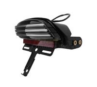 Feu arrière Stop Feu Arrière De Moto À LED À Trois Barres, Support De Plaque D'immatriculation pour Dyna Fat Bob, pour Softail 2006-2015