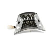 STR8 Feu arrière stop LED noir – Piaggio 50 ZIP 2T (1999–2024)