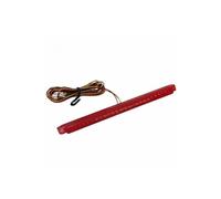 Feu arriere universel a leds barette rouge (24 leds rouges) -homologue ce-