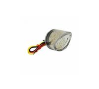 Feu arriere universel replay a leds rond transparent (20 leds rouges + 3 leds blanches) d45mm ** n/a G