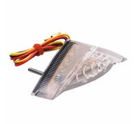 Feu Ar Universel Replay A Leds Roof Tranparent Avec Eclairage De Plaque (18 Leds Rouges) -Homologue Ce-