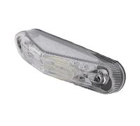 feu arrière LED Verre Transparent 83 x 22 mm de Marque de contrôle électronique avec éclairage de Plaque minéralogique Universel