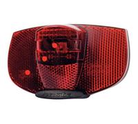 Feu arrière vélo - BASTA - RIFF - Fixation facile sur porte bagage - Ampoule LED - Alimentation par dynamo