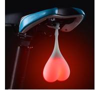 Feu arrière vélo suspendu en forme de coeur rouge à LED - WEWOO