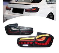 Feu Arrière Voiture pour BMW 3 Series F30 F80 2013 2014 2015 2016 2017 2018, Feux Remorque, Feux Arrières LED Multifonctionnel, Installation Facile, Accessoire Voiture