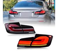 Feu Arrière Voiture pour BMW 5 Series F10 F18 2011 2012 2013 2014 2015 2016 2017, Feux Remorque, Feux Arrières LED Multifonctionnel, Installation Facile, Accessoire Voiture