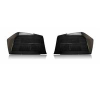 Feu Arrière Voiture Pour City 2008 2009 2010 2011 2012 2013 2014 Mise À Niveau Des Feux Arrière LED Clignotant Dynamique DRL Modifié(Noir)