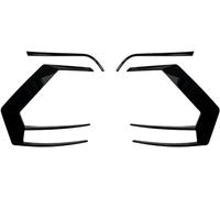 Feu arrière Voiture style voiture feu arrière couvre garniture lampe couverture pare-chocs Spoiler Canard pour Golf 7 2012-2015 R400 spoiler