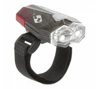 Feu avant/arrière USB chargeur orientable à 90° - 2 leds blanches/1 led r M-Wave Noir